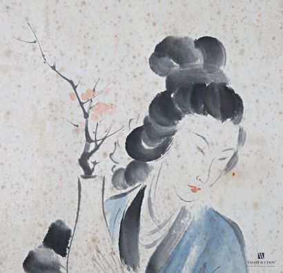 20th century Chinese school
Geisha with Flowering...