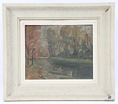 WILLIOT Albert Jean (1902-?) 
Trees by the...