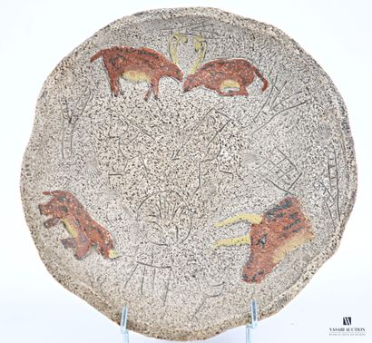 TRIAY, Francis (1927–2013)
Ceramic plate...