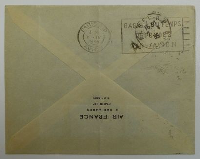 France, 1935: First same-day flight from...