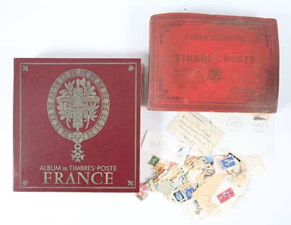 World and France: Two old albums containing...