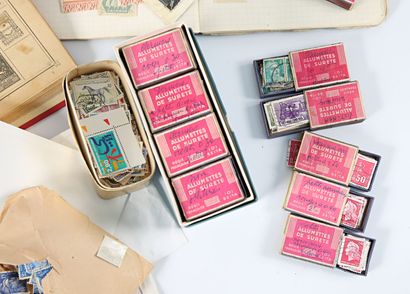 World and France: thousands of stamps in...