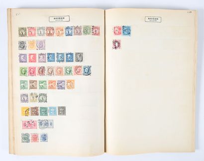 World: Over 1,500 different stamps, mainly...