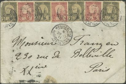 Tunisie 1911 : bel affranchissement vers...
