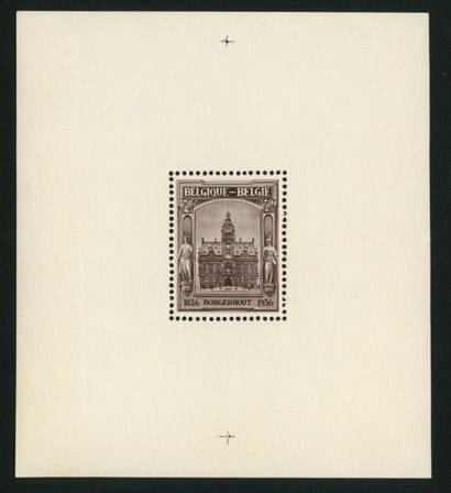 Belgium 1936: Philatelic Exhibition, No....