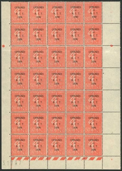 France : Nr 264, Bloc de 35, XX - TB -