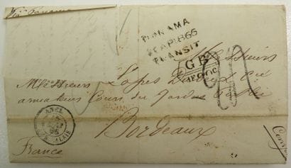 Chile, 1866: A beautiful letter discussing...