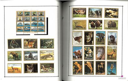 World: Approximately 700 different stamps...