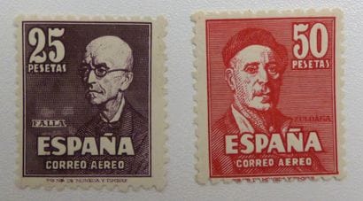 Spain 1947: No. 236/37, both stamps, XX,...