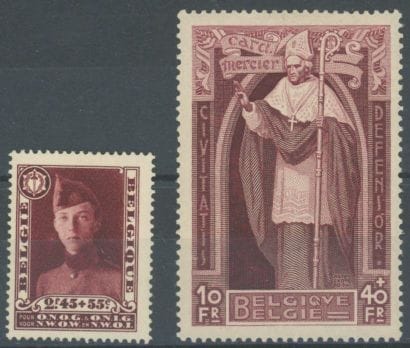 Belgium 1932: 2 good stamps, XX - Very Fine...