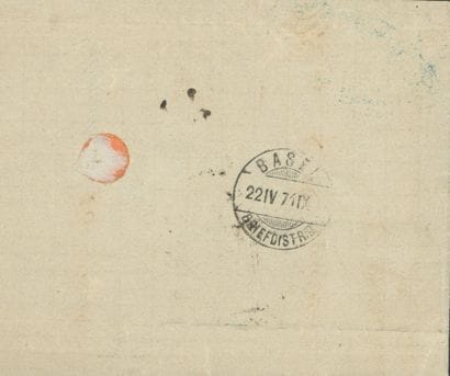 France 1871 : Bordeaux : belle enveloppe...