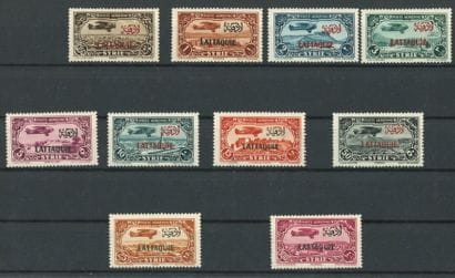Lattaquié 1931 : PA 2/11, la série des 10...