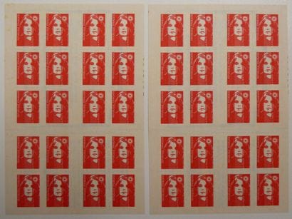 France: No. C2874-C9 + C1214-C2, Marianne,...