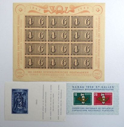 Switzerland: The 3 Blocks, XX - TB -