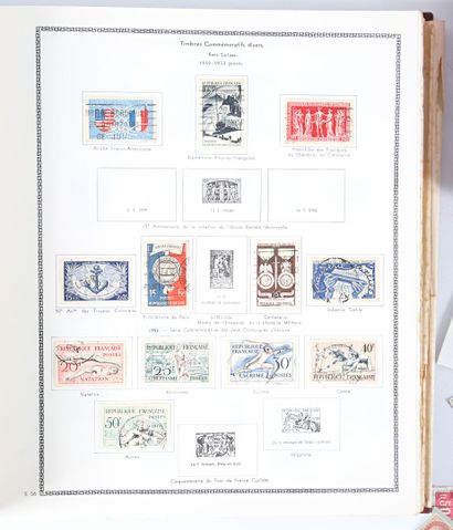 World and France: Two old albums containing...