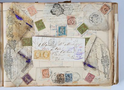 World and France: Two old albums containing...