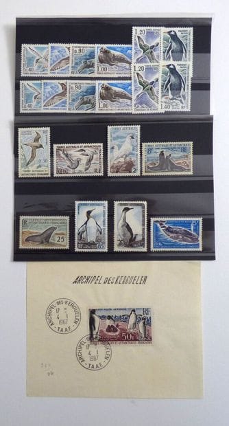 TAAF: 21 stamps, XX, OBL - Mint -
