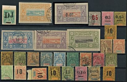 French Colonies: Beautiful set of 29 classics,...