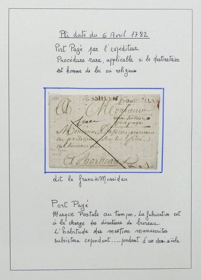 France: Letter dated April 6, 1782, from...