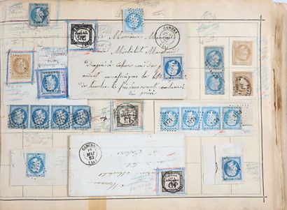 World and France: Two old albums containing...