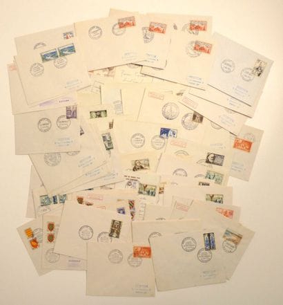 France: CSOTEM, First Day of Issue between...