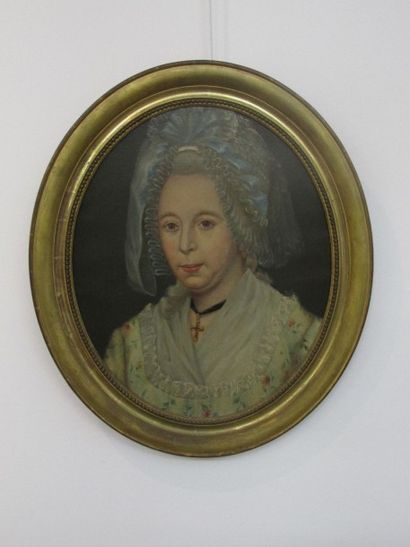 PAIRE DE PORTRAITS XIX

