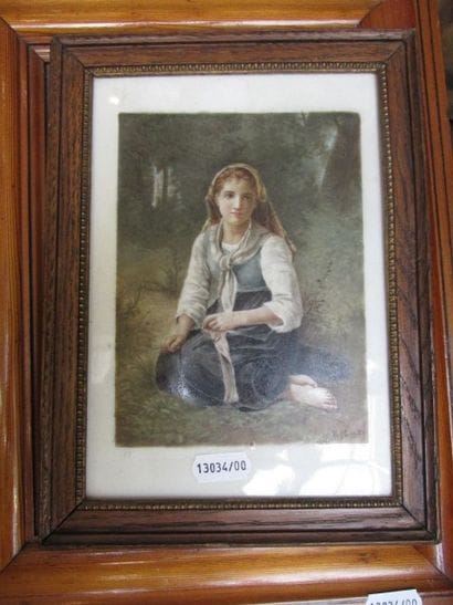 Peinture sur porcelaine
