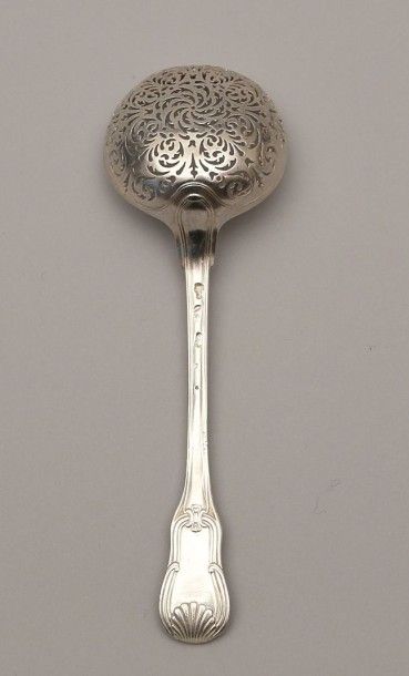 Cuillère à saupoudrer en argent, le

cuilleron...