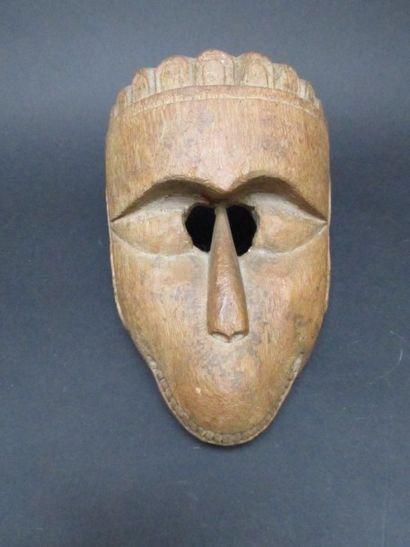 Térai(sud du Népal) 

Masque singe en bois...