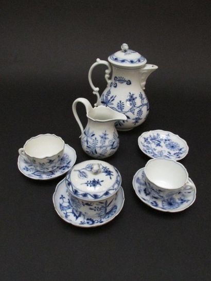 MEISSEN

Partie de service à thé en porcelaine...