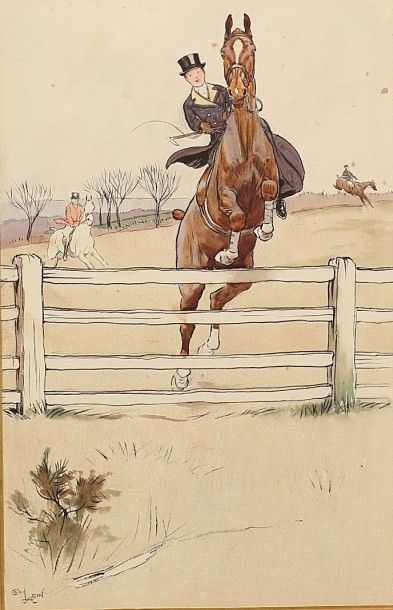 ALDIN Cecil (1870-1935)

Cheval et cavalier...