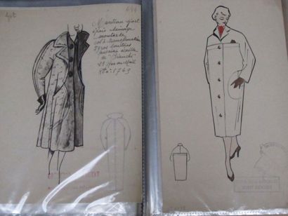 50 feuilles de croquis de modéles pour la...