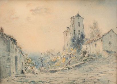 FOREAU Henri Louis (1866-1938).

Le village

Aquarelle...