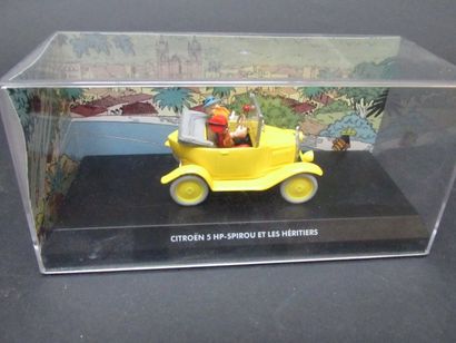 Six miniatures Spirou et Fantasio Edition...