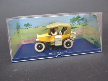 Sept miniatures Tintin Edition Atlas fabriqué...