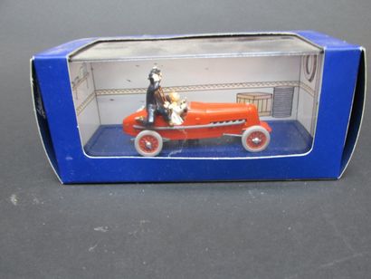 Sept miniatures Tintin Edition Atlas fabriqué...