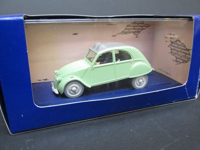 Sept miniatures Tintin Edition Atlas fabriqué...