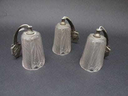 MULLER FRERES LUNEVILLE

Trois appliques...