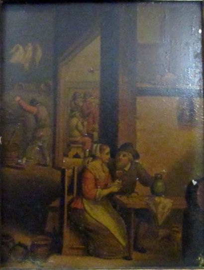 Dans le goût de Téniers

Scénes de taverne

Deux...