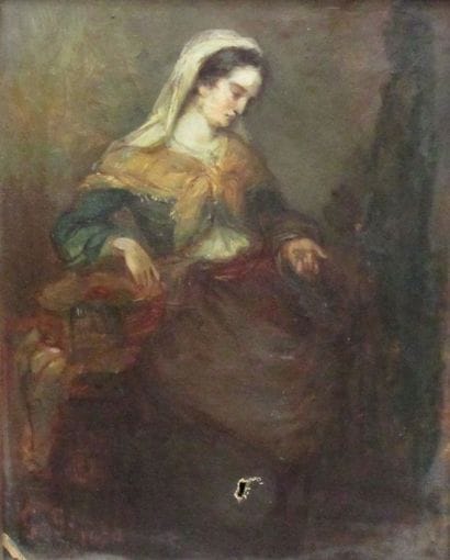 Ecole Française du XIXème siècle

Elégante...