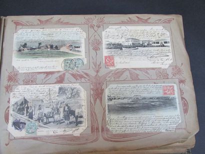 Album de cartes postales sur le théme de...