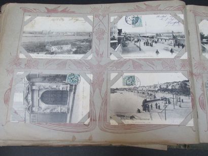 Album de cartes postales sur le théme de...