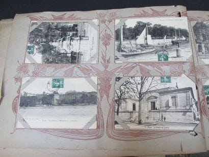Album de cartes postales sur le théme de...