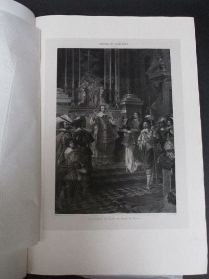 Histoire lithographiée du Palais Royal, Paris,...