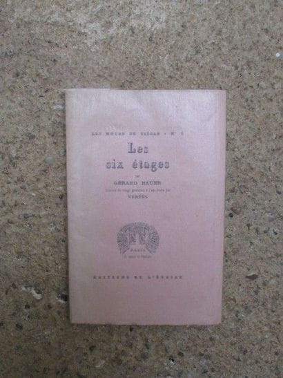 BAUER Gérard. Les six étages. 

Paris, Editions...