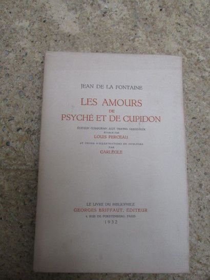 LA FONTAINE Jean de. Les amours de Psyché...