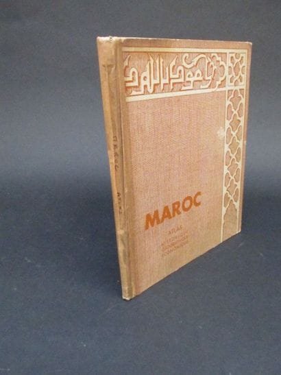 Atlas du Maroc 1935 colonie Afrique du N...