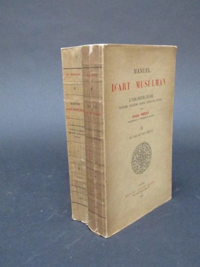 MARCAIS Georges

MANUEL D'ART MUSULMAN -...