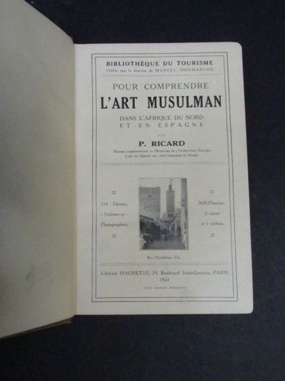 RICARD Pierre

POUR COMPRENDRE L'ART MUSULMAN...