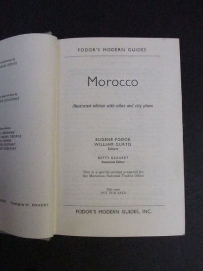 MORROCO

Illustrated edition with atlas and...